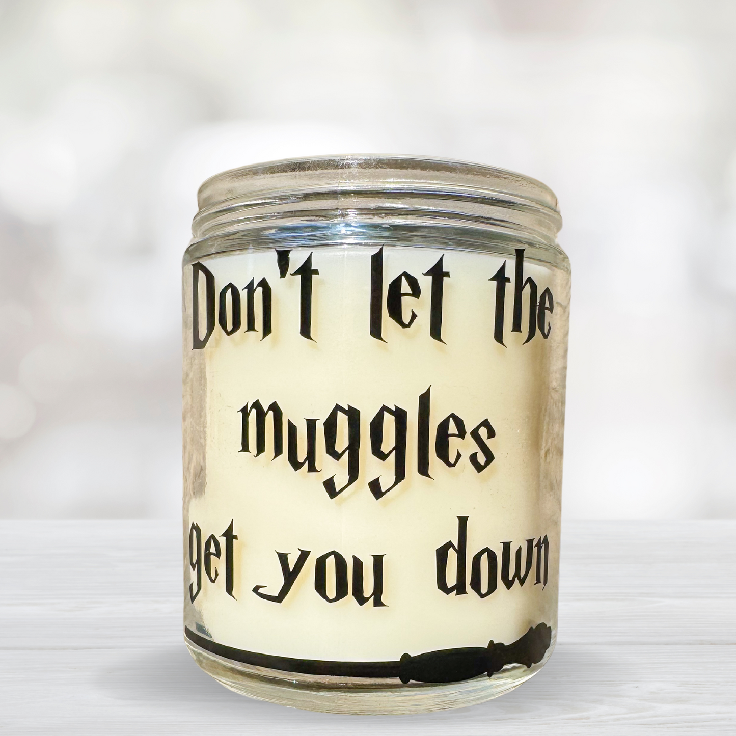 Don't Let The Muggles Get You Down Harry Potter Scented Candle