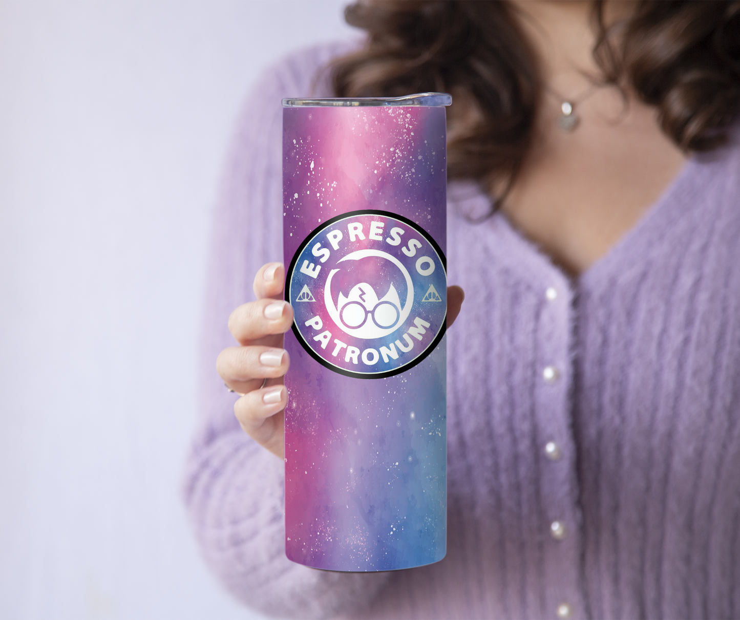 Galaxy Harry Potter Espresso Patronum Coffee 20oz Tumbler