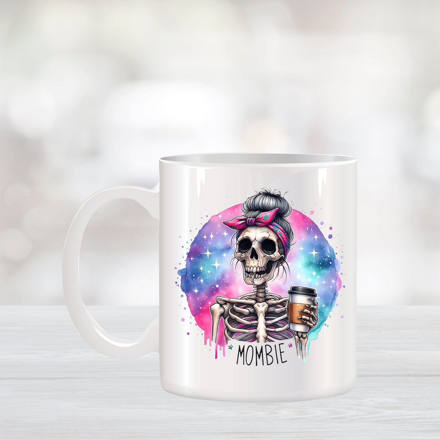 Mombie Skeleton Coffee Mug