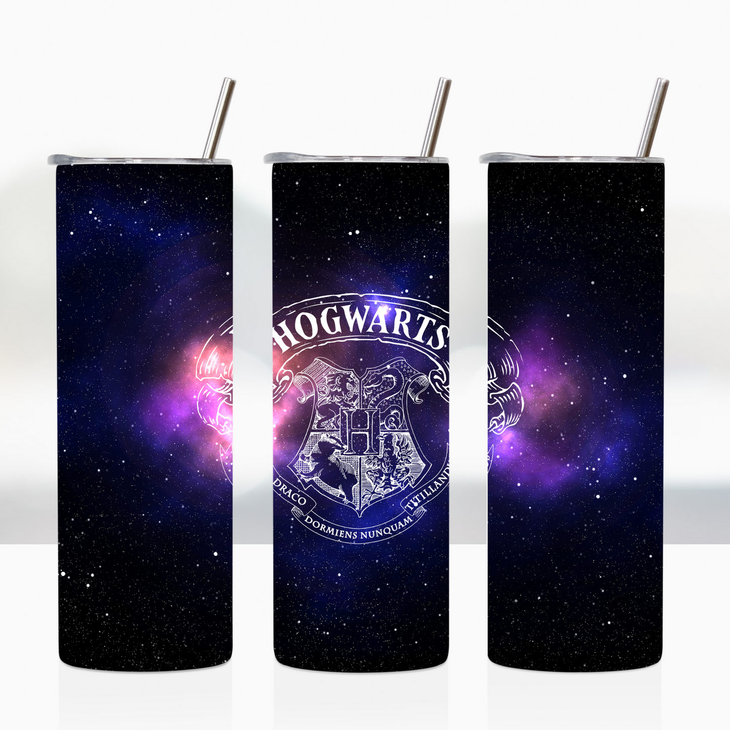 Galaxy Harry Potter Crest 20oz Tumbler