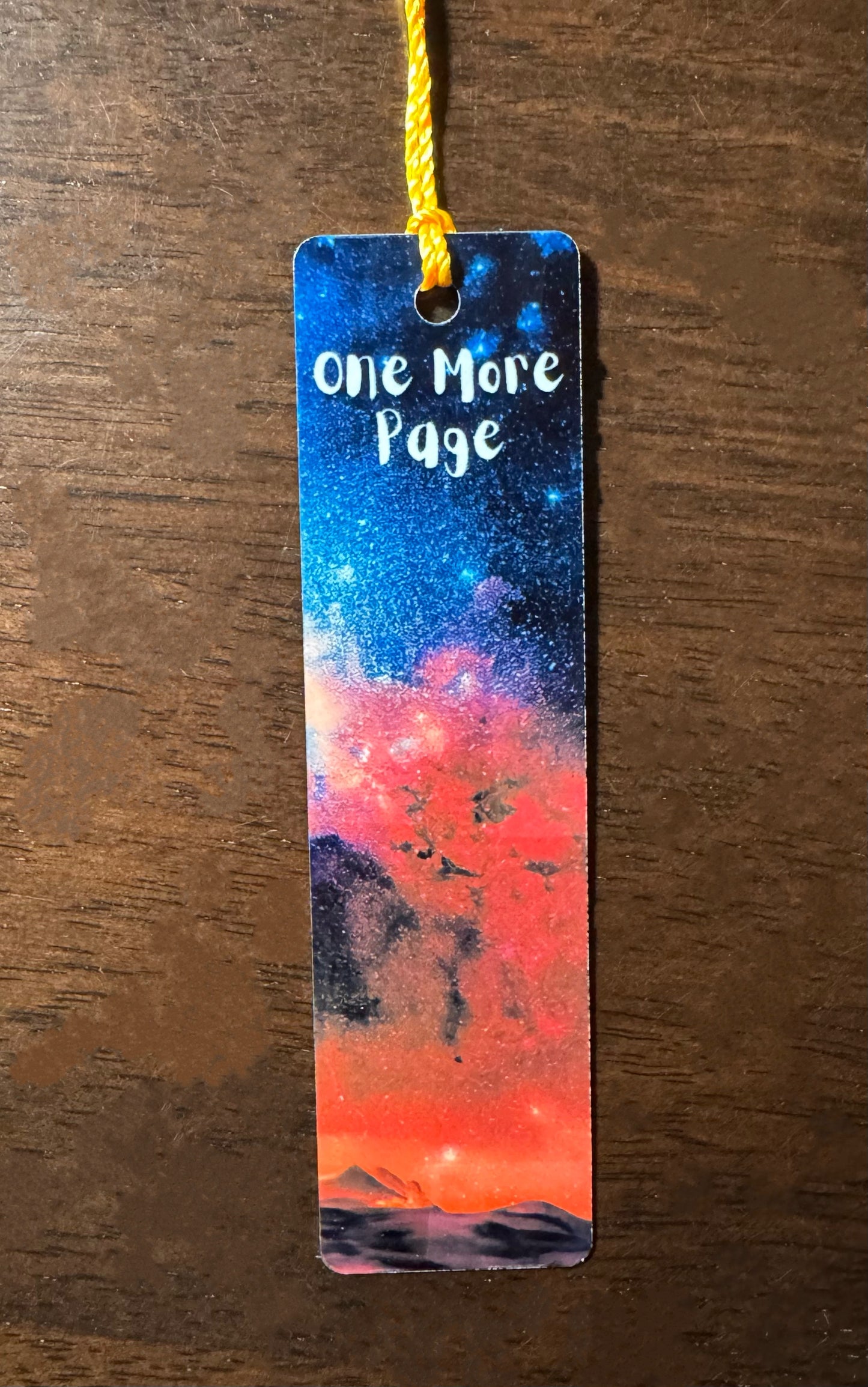 Beautiful Space and Astronomy One More Page - Bookmark Gift - Book Lover Gift - Readers Gift - Father's Day Gift - Friends and Family Gift
