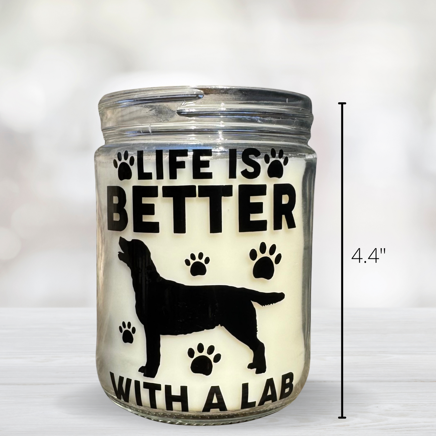 Life is Better with a Lab 14oz Handmade Scented Candle