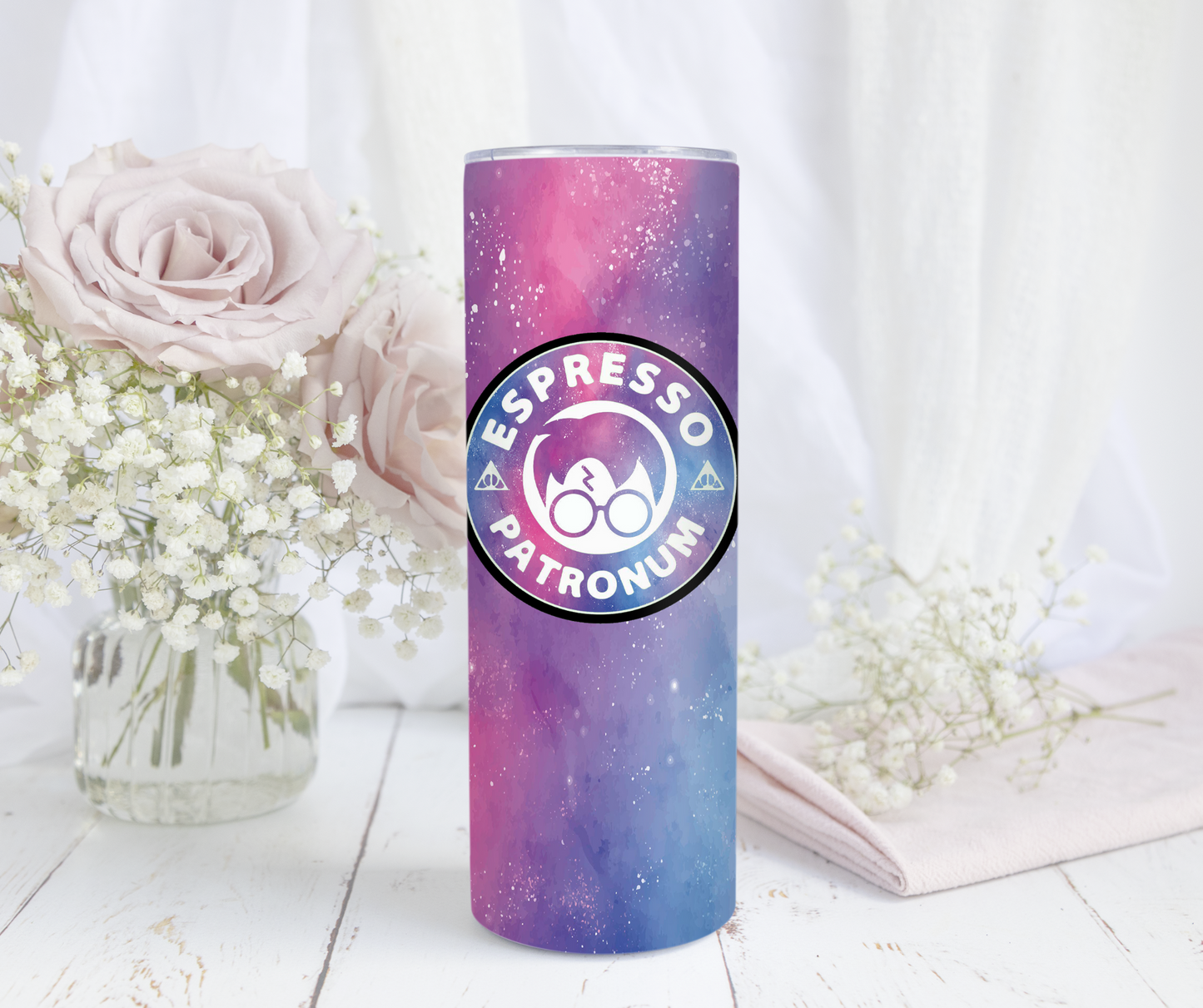 Galaxy Harry Potter Espresso Patronum Coffee 20oz Tumbler