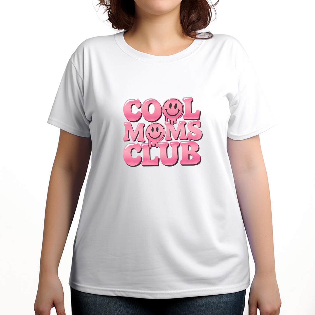 Cool Moms Club Women's T-Shirt - Mom Shirt - Shirts For Moms - Women's Tees - Gift For Her - Gifts for Moms - Mother's Day Gift