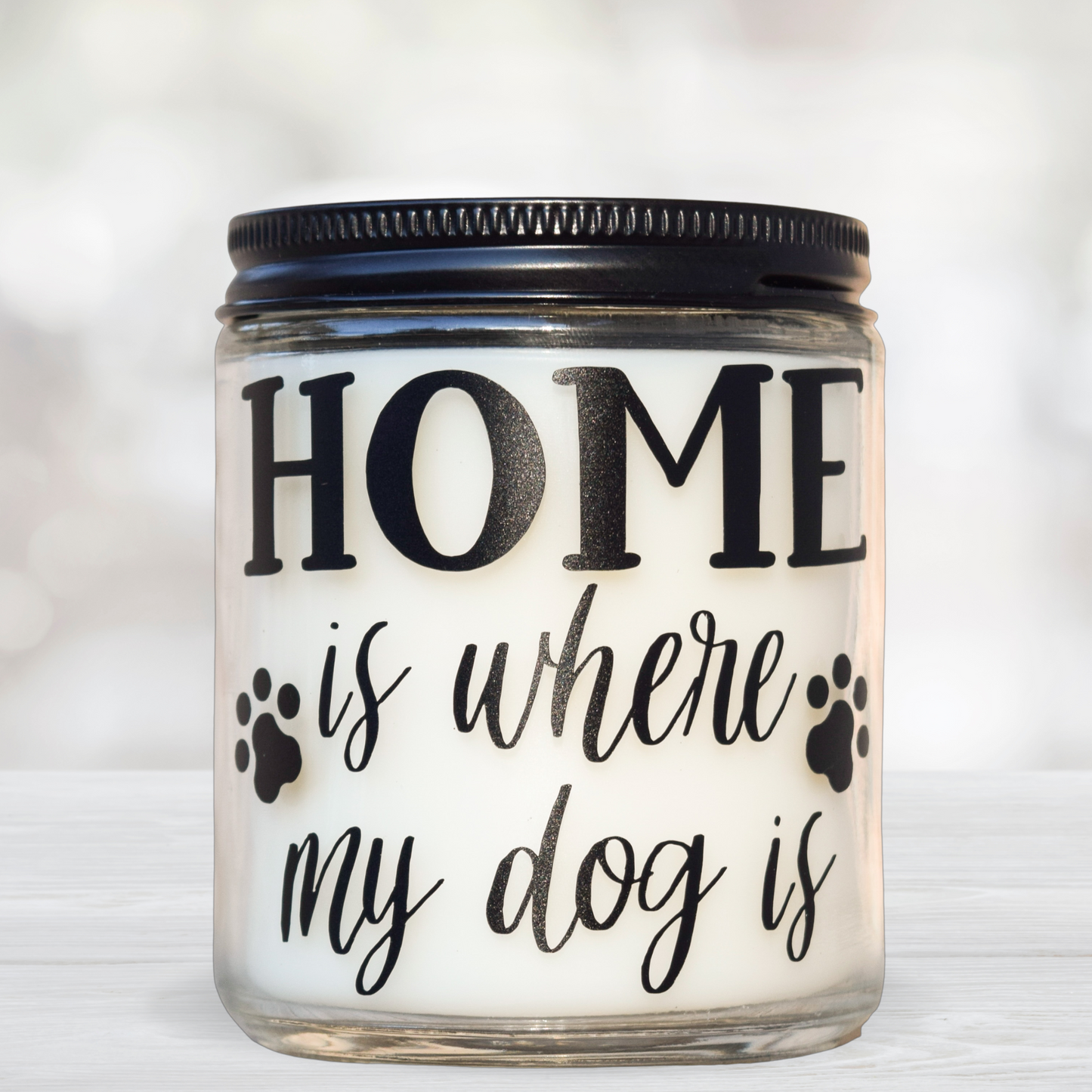 Home is Where My Dog is Scented Candle