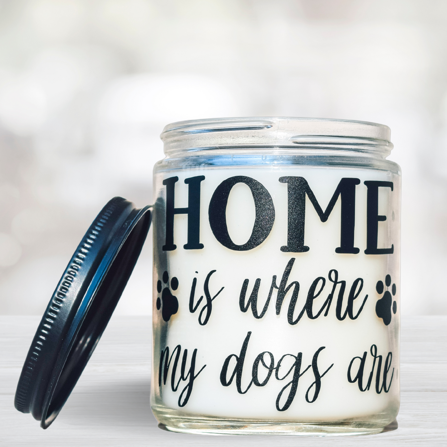 Home is Where My Dogs are Scented Candle