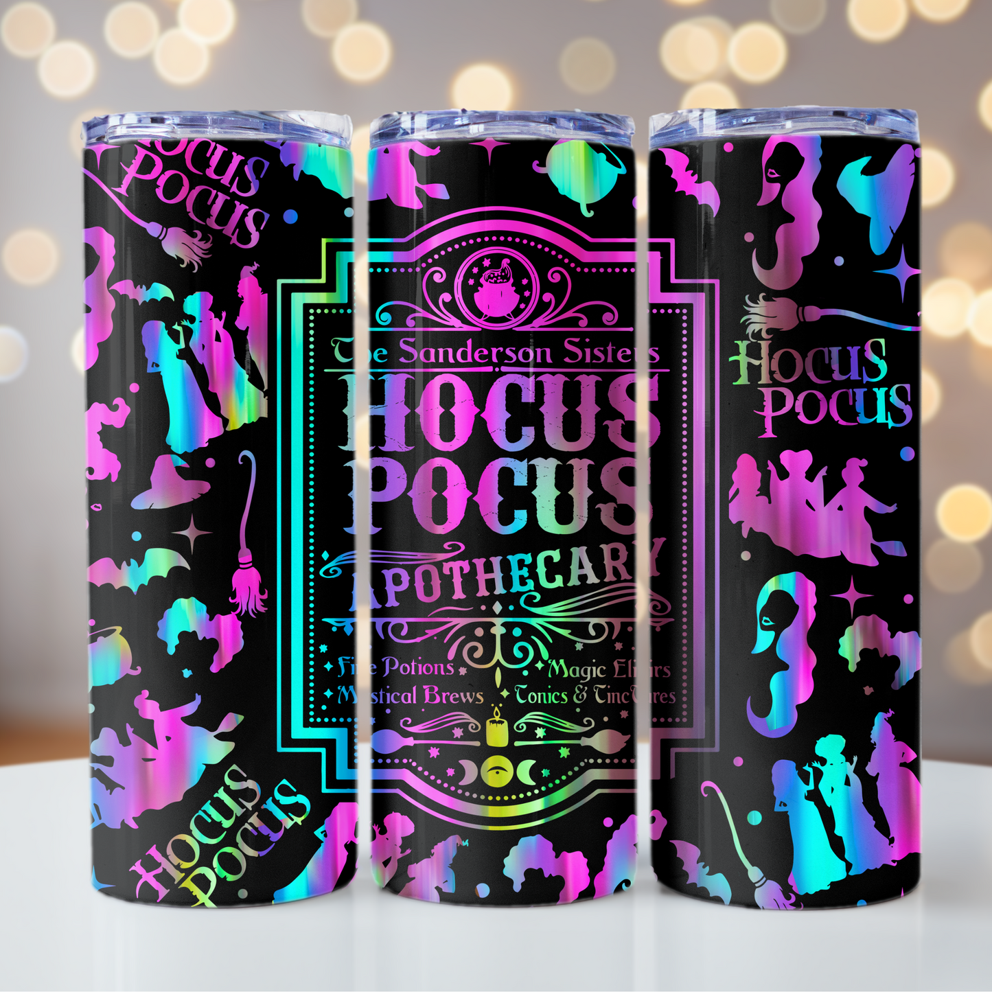 Hocus Pocus Colorful Tumbler