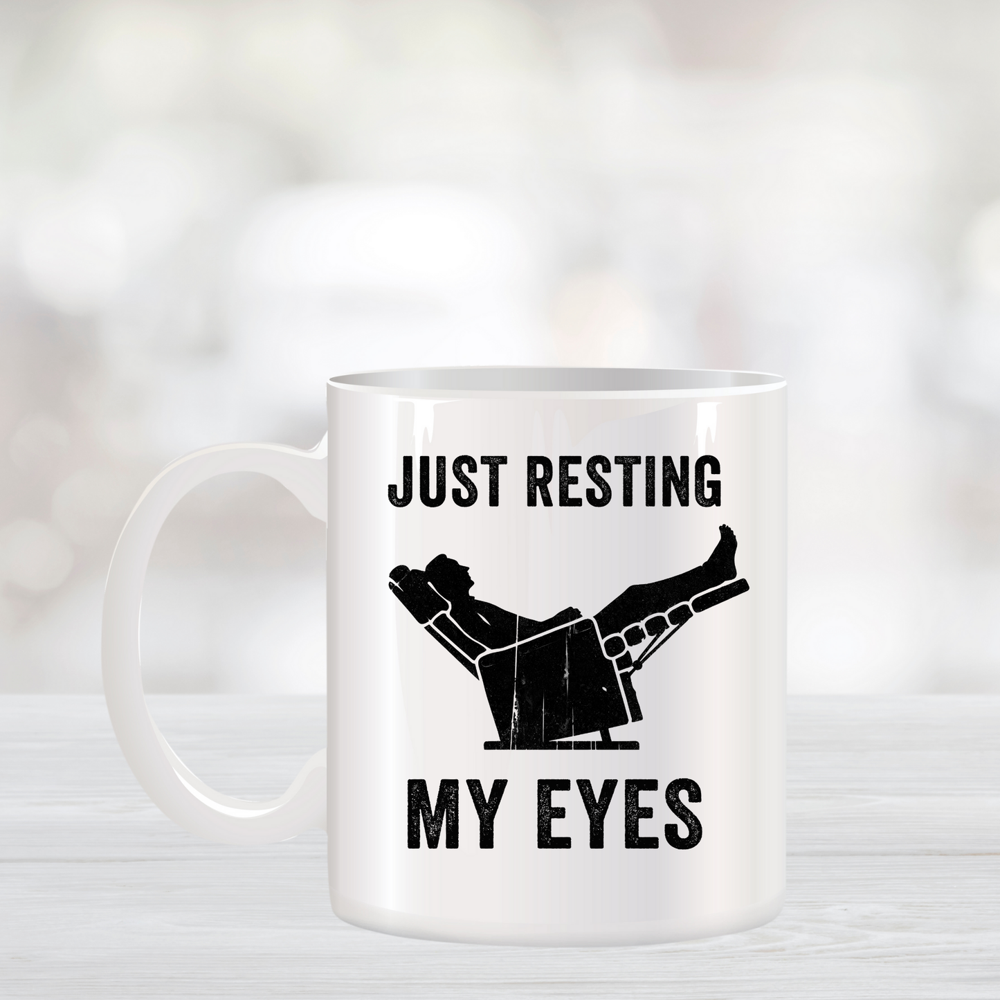 Just Resting My Eyes Coffee Mug