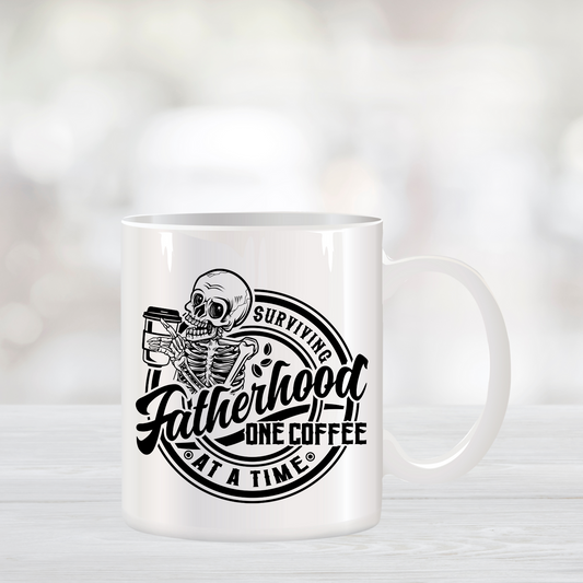 Surviving Fatherhood One Coffee At A Time Coffee Mug