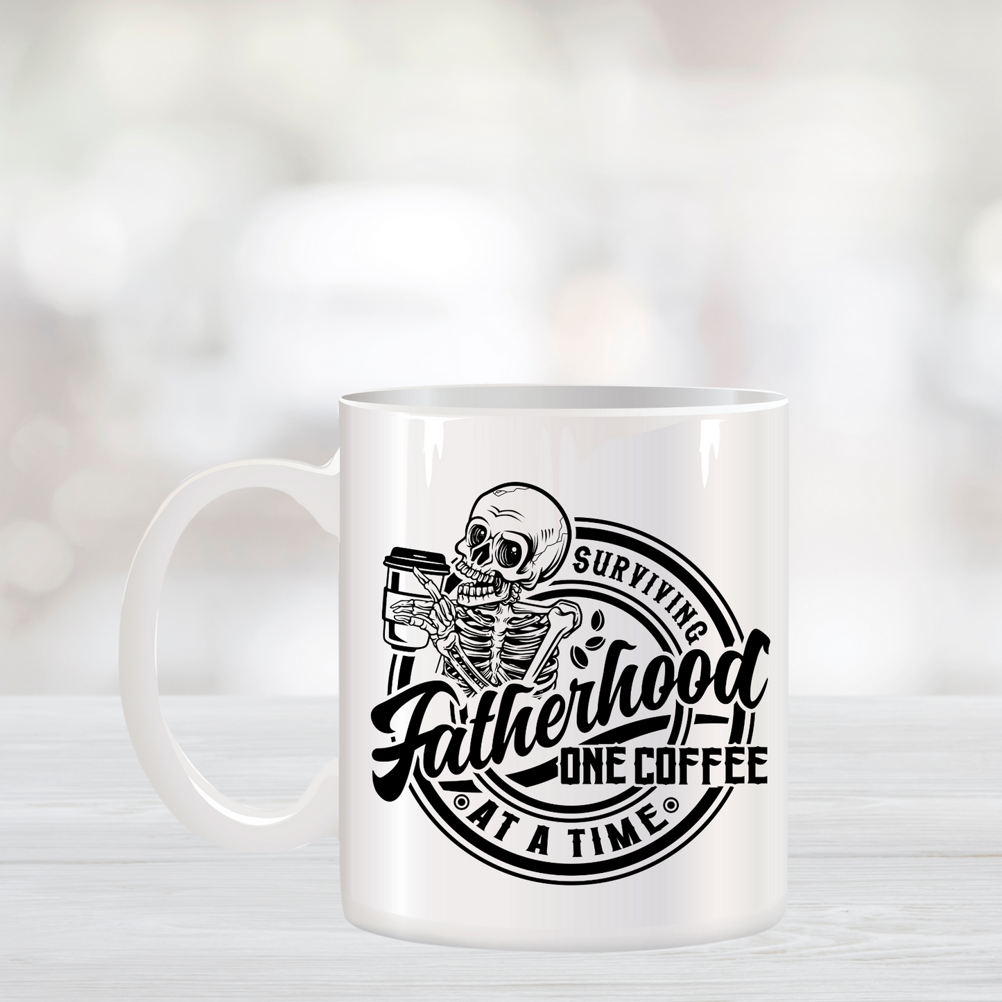 Surviving Fatherhood One Coffee At A Time Coffee Mug