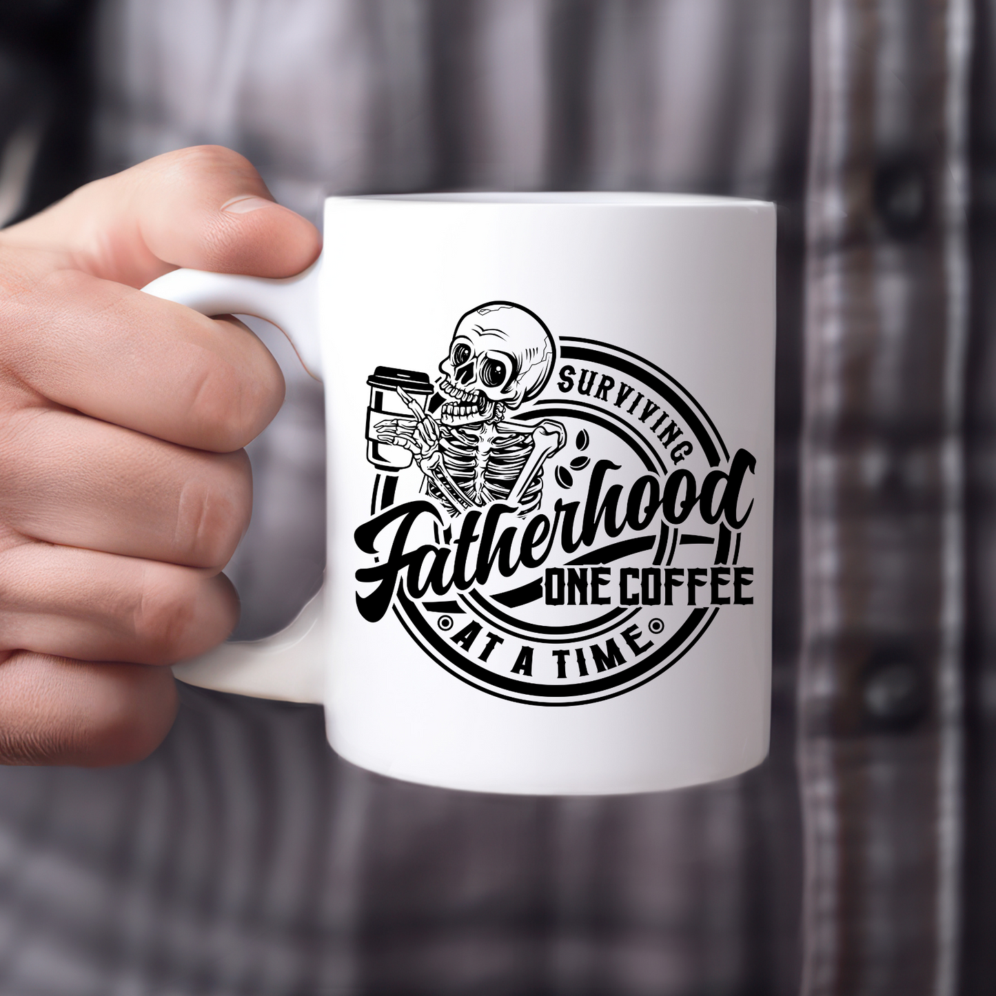 Surviving Fatherhood One Coffee At A Time Coffee Mug