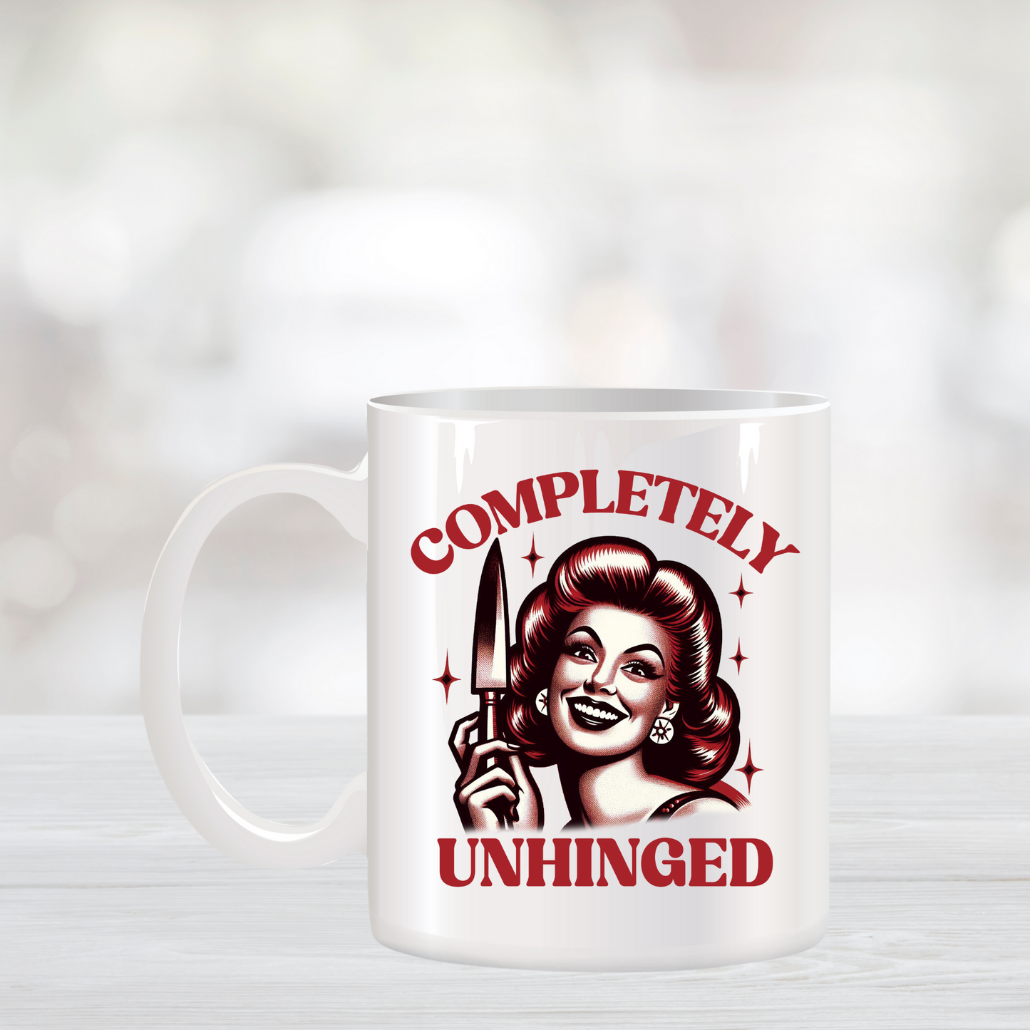 Completely Unhinged Coffee Mug