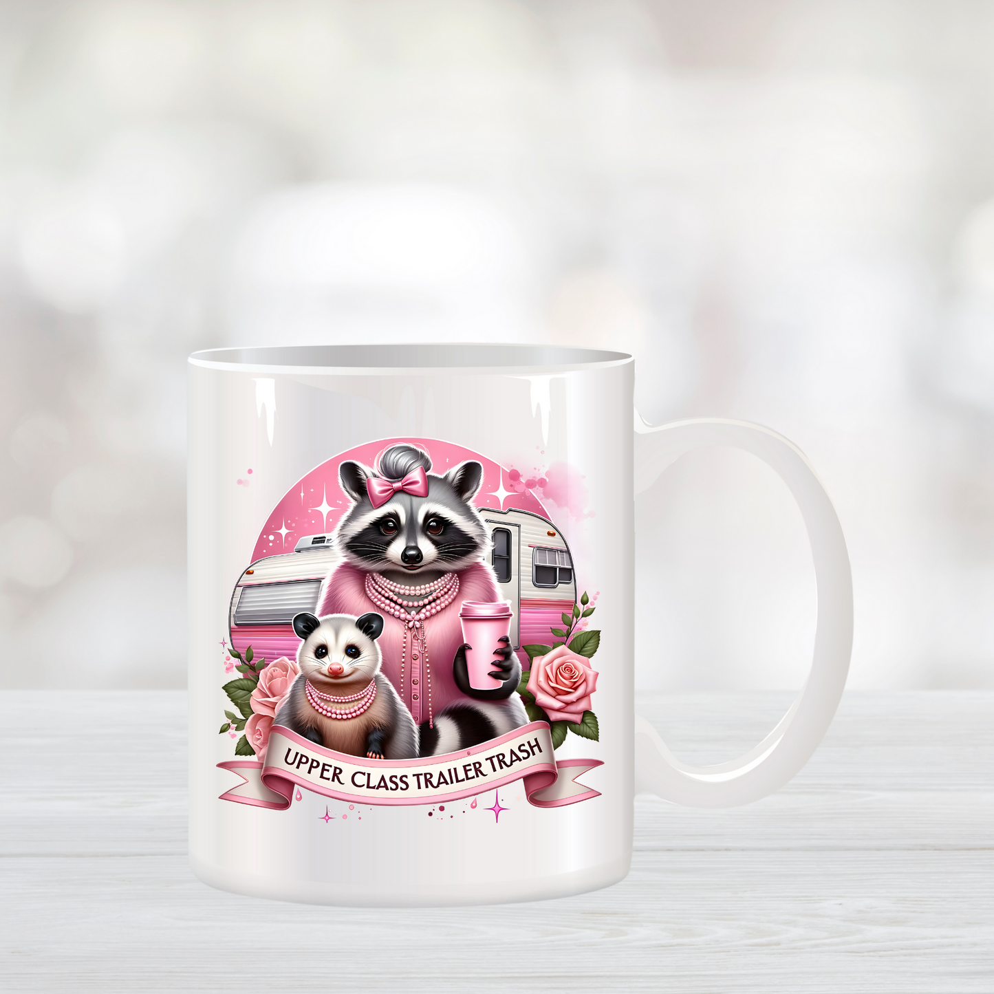 Upper Class Trailer Trash Coffee Mug