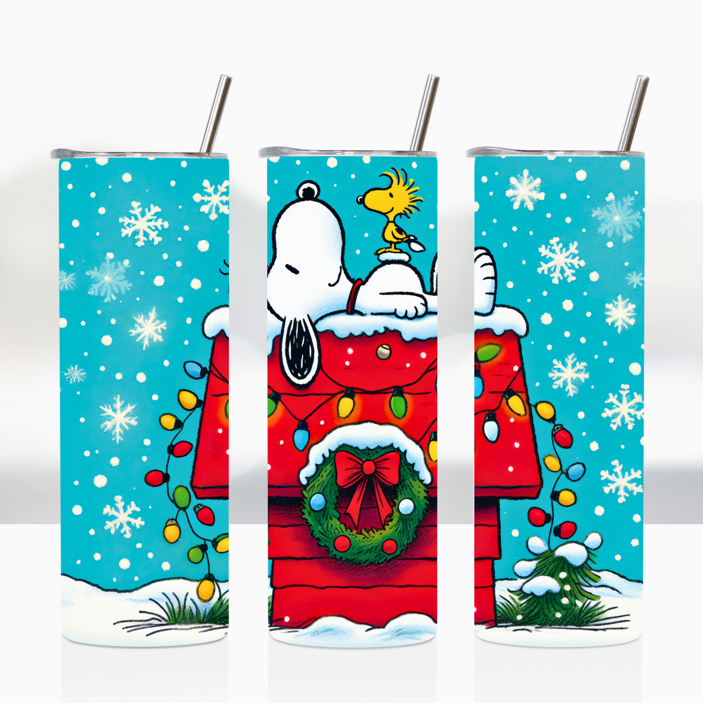 Snoopy Christmas 20oz Tumbler