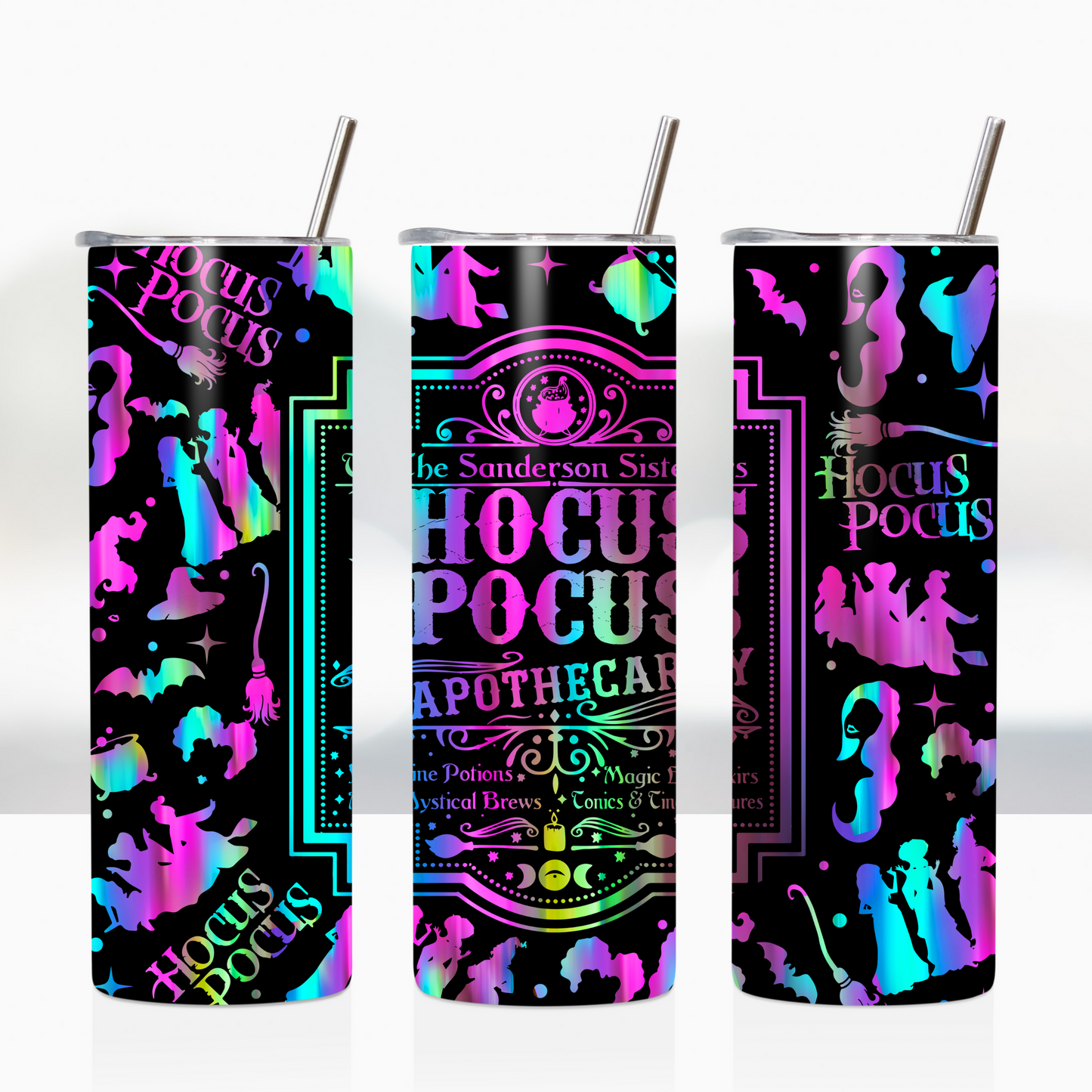 Hocus Pocus Colorful Tumbler