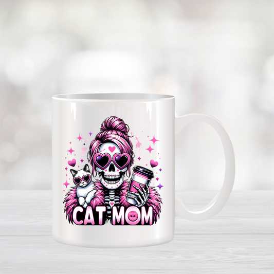 Cat Mom Coffee Mug