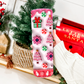 3D Inflated Pink Candyland Christmas 20oz Tumbler