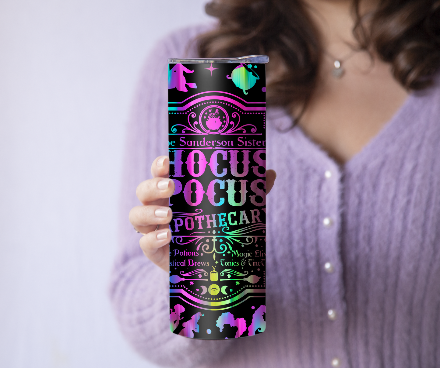 Hocus Pocus Colorful Tumbler