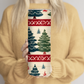 Christmas Tree Tan Ugly Sweater Christmas Tumbler