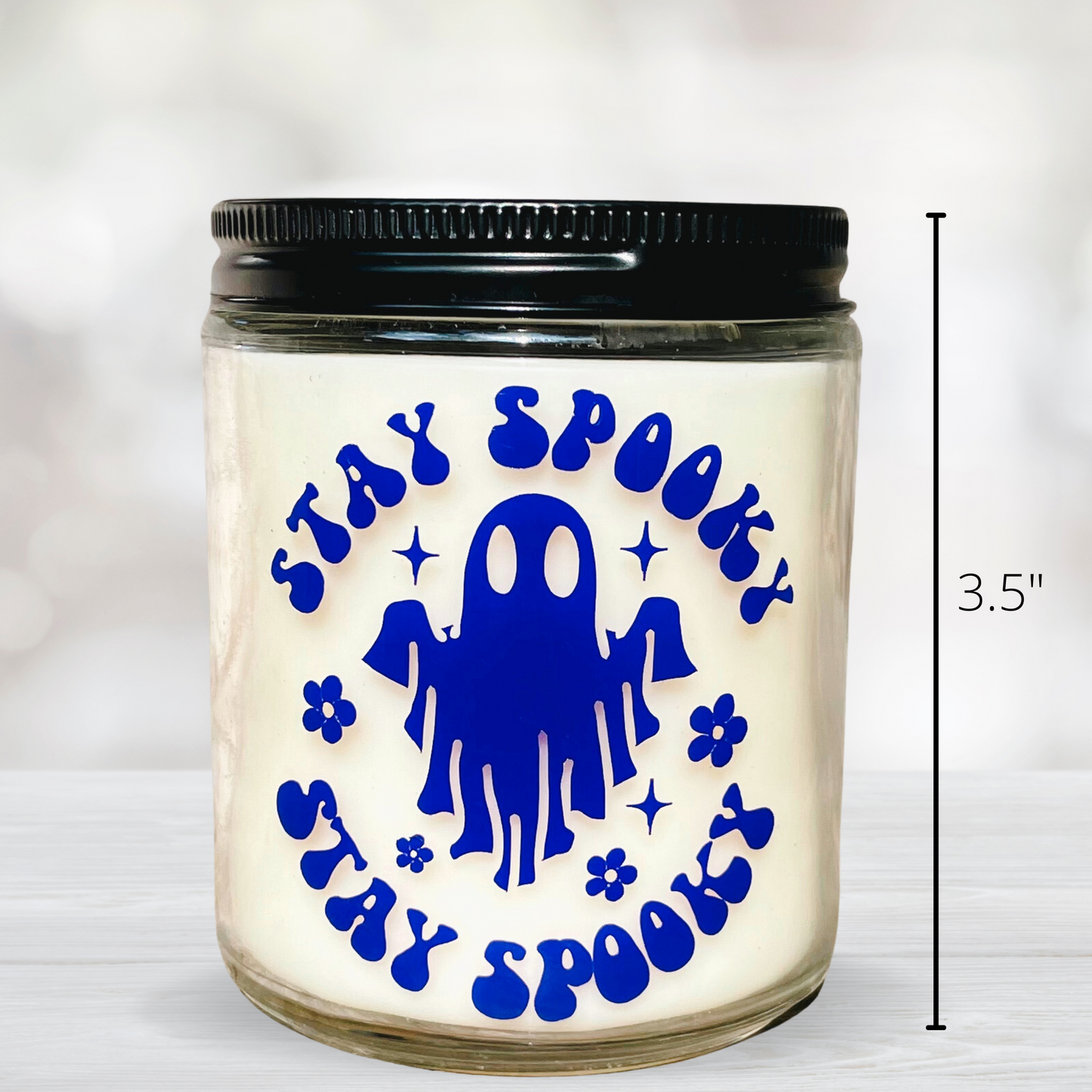 Hippie Ghost Stay Spooky Halloween Season Scented Candle