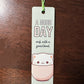 Bookmark With Adorable Cat and a Good Day Ends with a Good Book Design - makes a great gift for book lovers, family, and friends!