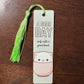 Bookmark With Adorable Cat and a Good Day Ends with a Good Book Design - makes a great gift for book lovers, family, and friends!