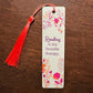 Reading is My Favorite Therapy Bookmark - Bookmark Gift - Book Lover Gift - Readers Gift - Gift for Mom - Gift for Friends