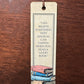 Neutral Something Very Magical Can Happen When You Read a Good Book Bookmark - Bookmark Gift - Book Lover Gift - Readers Gift - Father Gift