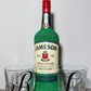 Decorative Green Glitter Jameson Bottle