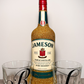 Decorative Gold Glitter Jameson Bottle