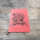 Inhale Peace, Exhale Chaos Journal - Distressed Pink Journal - Writing Journal - Diary - Writers Gift - Diary Gift - Journal Gift
