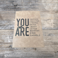 You Are Enough Journal - Distressed Journal - Writing Journal - Diary - Writers Gift - Diary Gift - Journal Gift