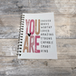 You Are Affirmation Notebook - Daily Notebook - Writing Notebook - Writers Gift - Writers Gift - Notebook Gift