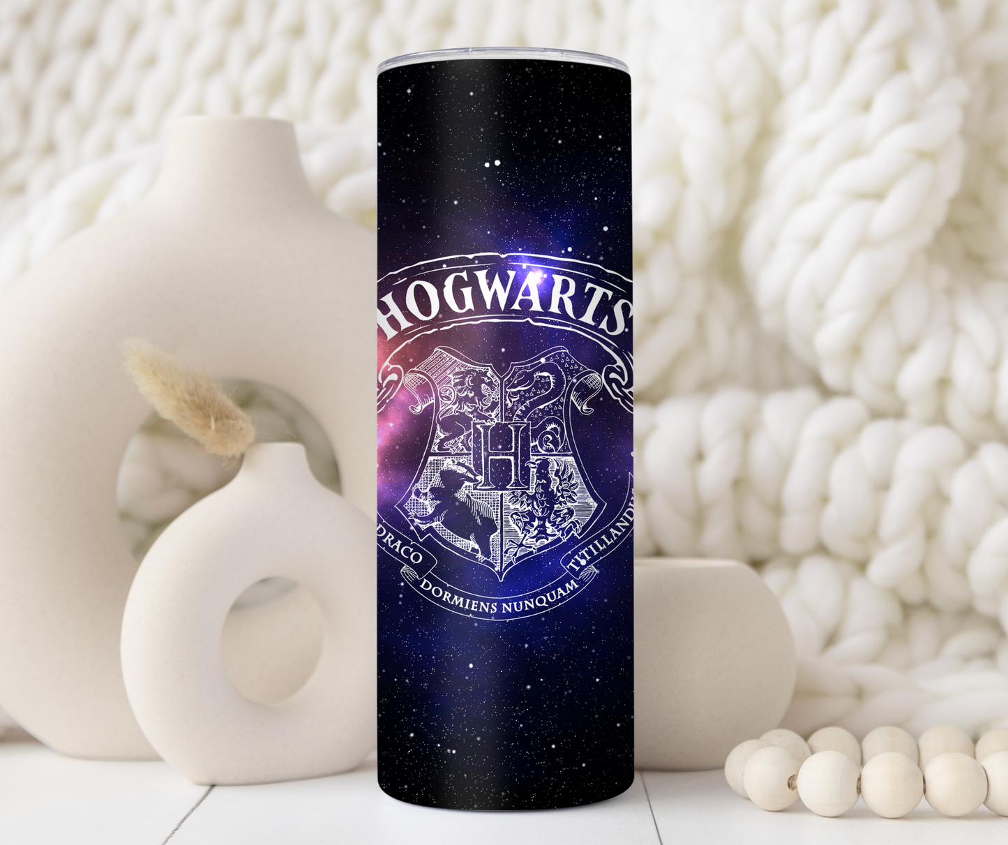 Galaxy Harry Potter Crest  20oz Tumbler