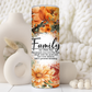 Orange Floral Custom Polaroid Photo Family 20oz Tumbler