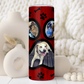 Red Wood Grain Dog Paw Custom Photo 20oz Tumbler