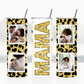 Mama Gold Glitter Leopard Print Custom Photo 20oz Tumbler