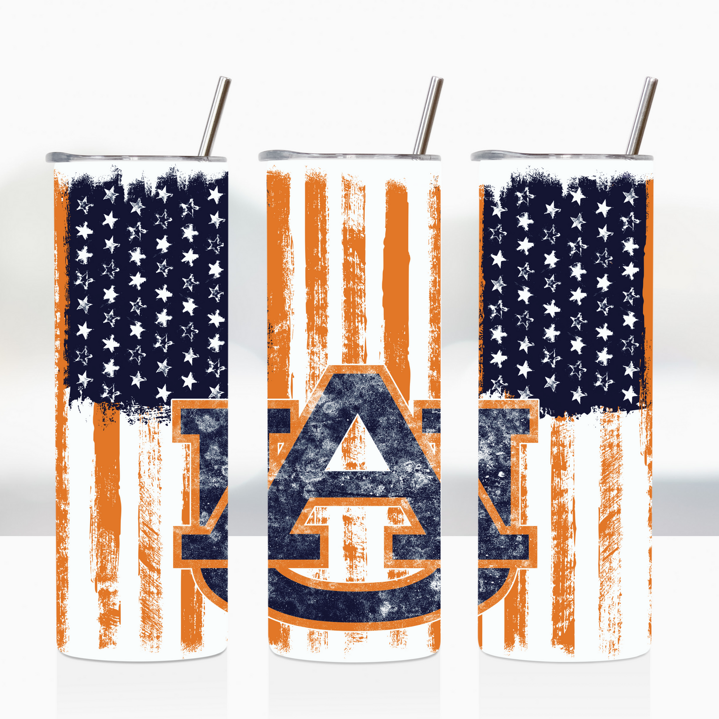 Auburn Flag 20oz Tumbler