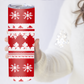 Red Snowflake Ugly Sweater Christmas 20oz Tumbler