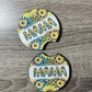 Colorful Sunflower Mama Car Coasters - Cute Car Coasters - Car Accessories - Cup Holder Coasters - Gifts for Her - Gifts Under 10