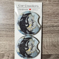 Mystic Mood and Serpent Car Coasters - Cute Car Coasters - Car Accessories - Cup Holder Coasters - Gifts for Her - Gifts Under 10