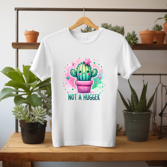 Not a Hugger Cute Cactus Women's T-Shirt