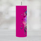 Dead Inside But Caffeinated Pink 20oz Tumbler