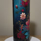 Colorful Blue, Red, and Pink Flower 20oz Tumbler - Floral Tumbler - Flower Tumblers- Gift for Her - Gift for Friends - Gift for Moms