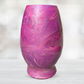 Pink and Purple Swirl Flower Vase