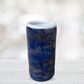 Blue Galaxy Swirl Slim Can Tumbler
